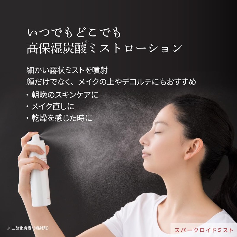 MICHIKO.LIFE Sparkroid Mist 4.2 oz (120 g) (Carbonated Mist), Produced
