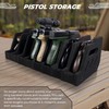 Wakano 8 Slots Foam Pistol Rack for Gun Safe, Scratchproof,