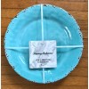 Tommy Bahama x4Tommy Bahama Melamine LARGE Rustic Edge DINNER PLATES.