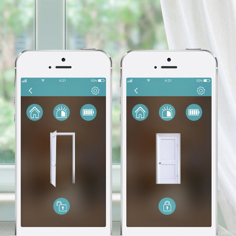 Smart WiFi Door Window Magnetic Sensor Antitheft Home Security Alarm