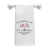 WARDOS Funny Retirement Gifts for Women Kitchen Towels, Gifts for