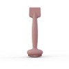 4pcs Silicone Face Mask Applicator Facial Mask Brush Silicone Double Headed Brushes For Mud Clay Charcoal Mixed Mask (Pink)