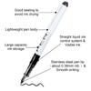 FRIUSATE 9 Black Fountain Pens Disposable for Writing EF Nib