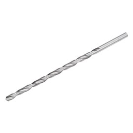 sourcing map 7.5mm Twist Drill Bits, High-Speed Steel Straight Shank Extra Long Drill Bit 200mm Length for Wood Plastic Aluminum