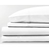 Royal's Solid White 1000 Thread Count 4pc Queen Bed Sheet
