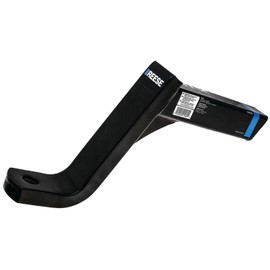 REESE 7091700 Class 3 Trailer Hitch Ball Mount, Fits 2 Inch Square Receiver, 8 Inch Drop, 6.75 Inch Rise, 5,000 lbs. Capacity, Black