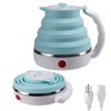 Travel Foldable Electric Kettle, Collapsible Electric Kettle Food Grade Silicone