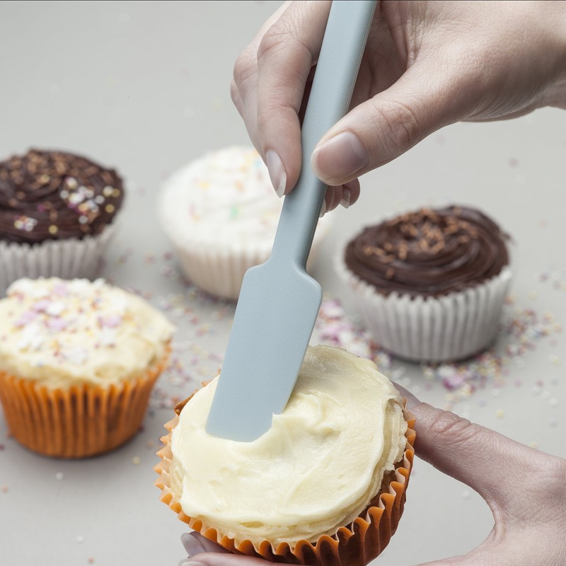 Zeal J303B Mini Baking Spatula, Duck Egg Blue, Small