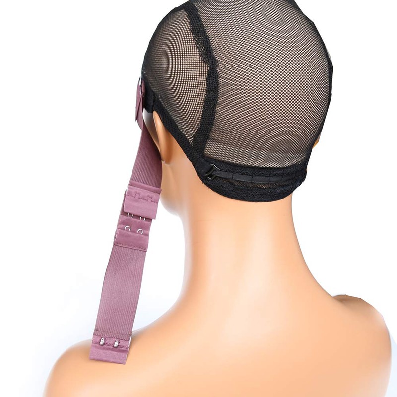 Towarm Black Elastic Band with Adjustable Hooks for Wigs/Lace Closure/Lace