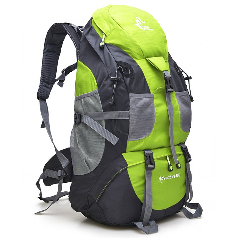 50L Hiking Backpack Water-resistant Camping Backpack Bag Daypack for Backpacking