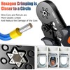 Blyxon Ferrule Crimping Tool Kit with 1900PCS Wire Connectors, Hexagonal