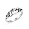 LeCalla 925 Sterling Silver Celtic Knot Rings for Women |