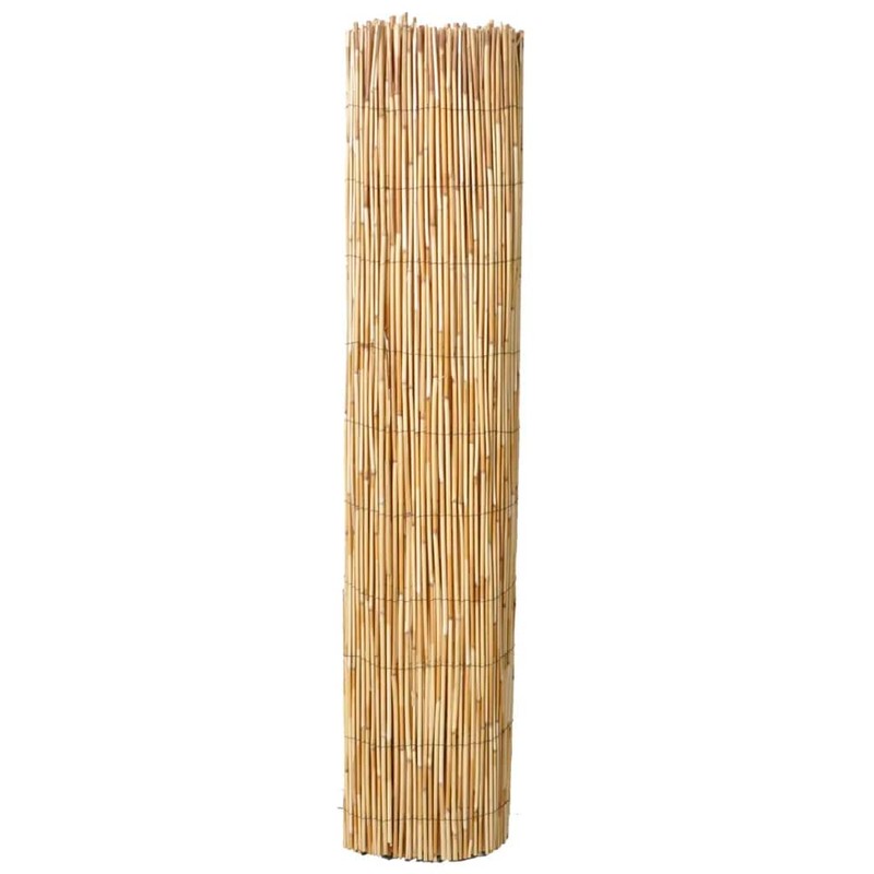 vidaXL Garden Reed Fence 500x100cm Outdoor Patio Backyard Screen Barrier