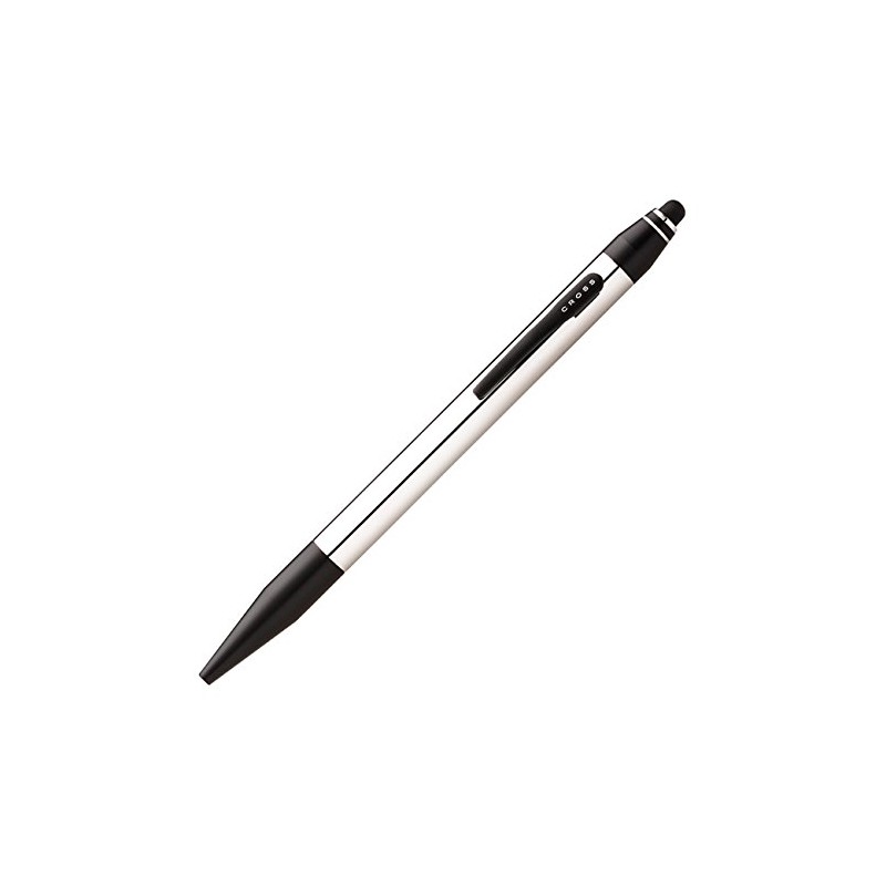 Cross Tech 2.2 Ballpoint Pen with Touch Screen Stylus, Chrome,