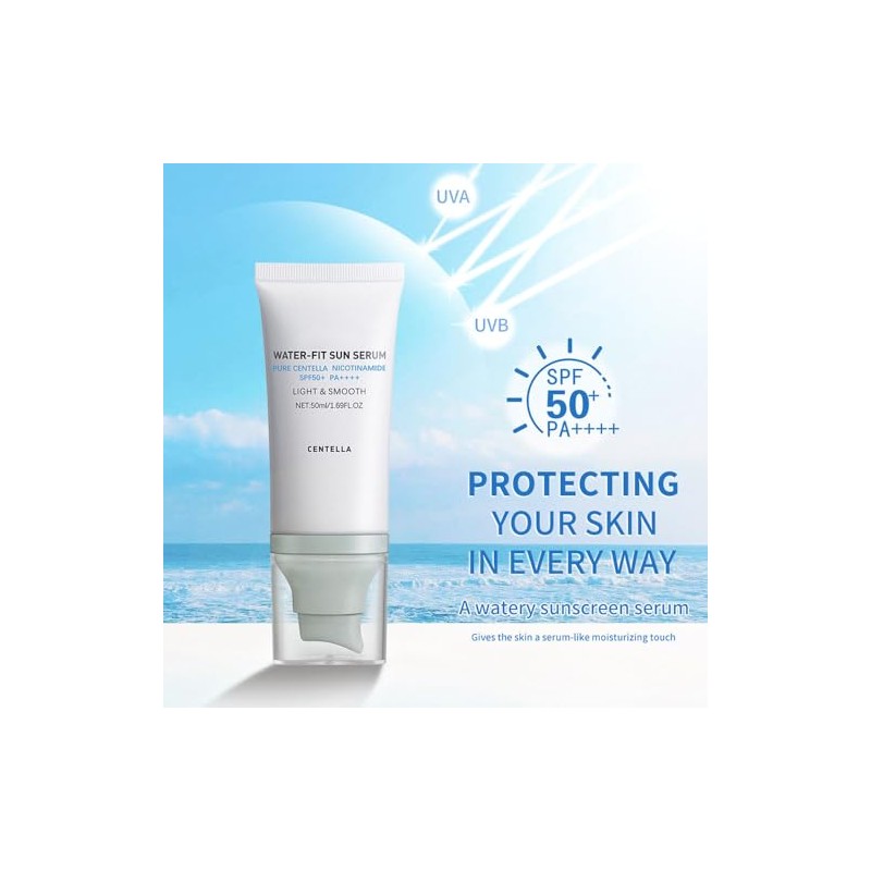 Protección Solar Centella, Protección Solar Centella SPF50 Suero Solar Hidratante