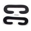 GRIRIW 2pcs Pu Leather Vr Eye Mask Sponge Cushion for