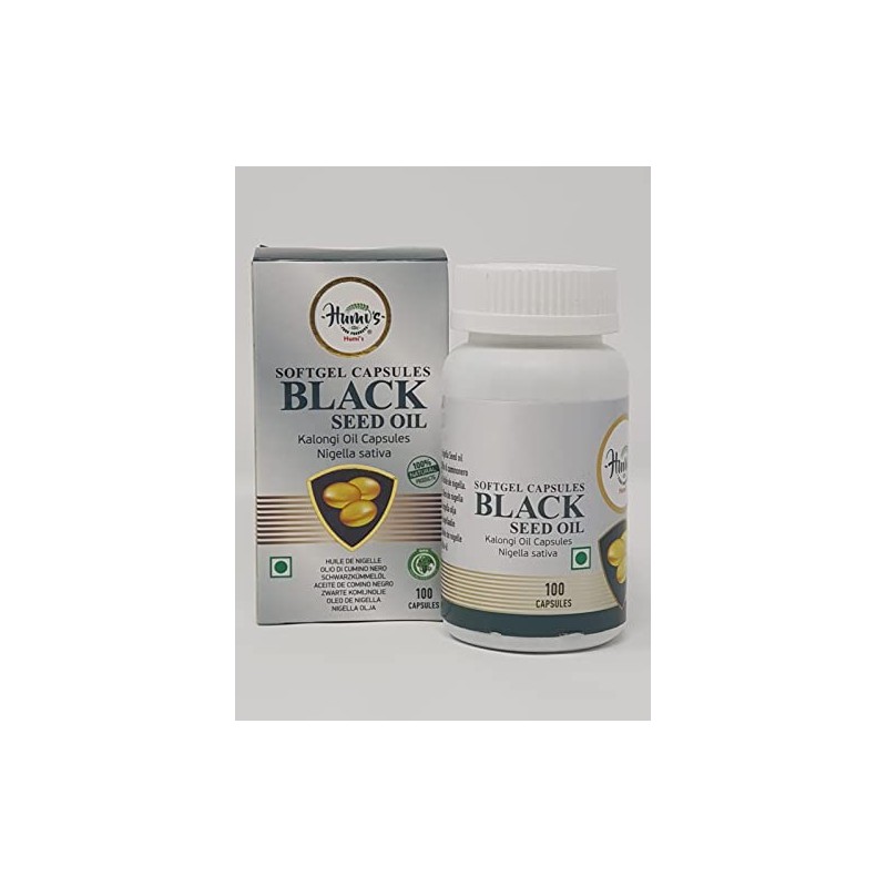 BLACKSEED Oil Capsules |Cold Pressed| Strong 500MG Capsules| 98 to