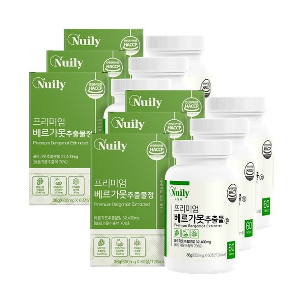 (12 months) Newly Bergamot Extract Tablets / (12개월)뉴일리 베르가못 추출물