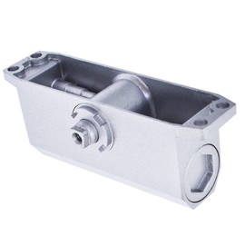 TINVHY 2 Pack Commercial Door Closer Aluminium Finish,Dual Valve, Surface Mounted, for Residential and Light Commercial Doors