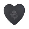 CGB Giftware | The Highlands Thistle Design Heart Slate Cheeseboard