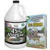 Nature's Freedom 45% Concentrated Vinegar, 1 Gallon with “How to