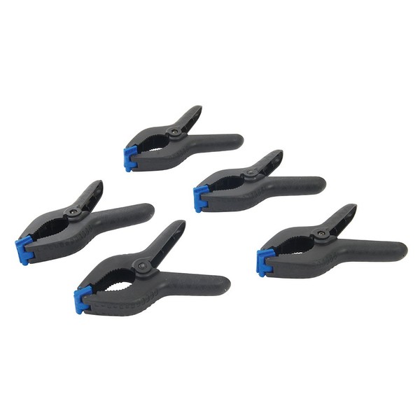Silverline 250150 Spring Clamps, 160mm - Pack Of 5