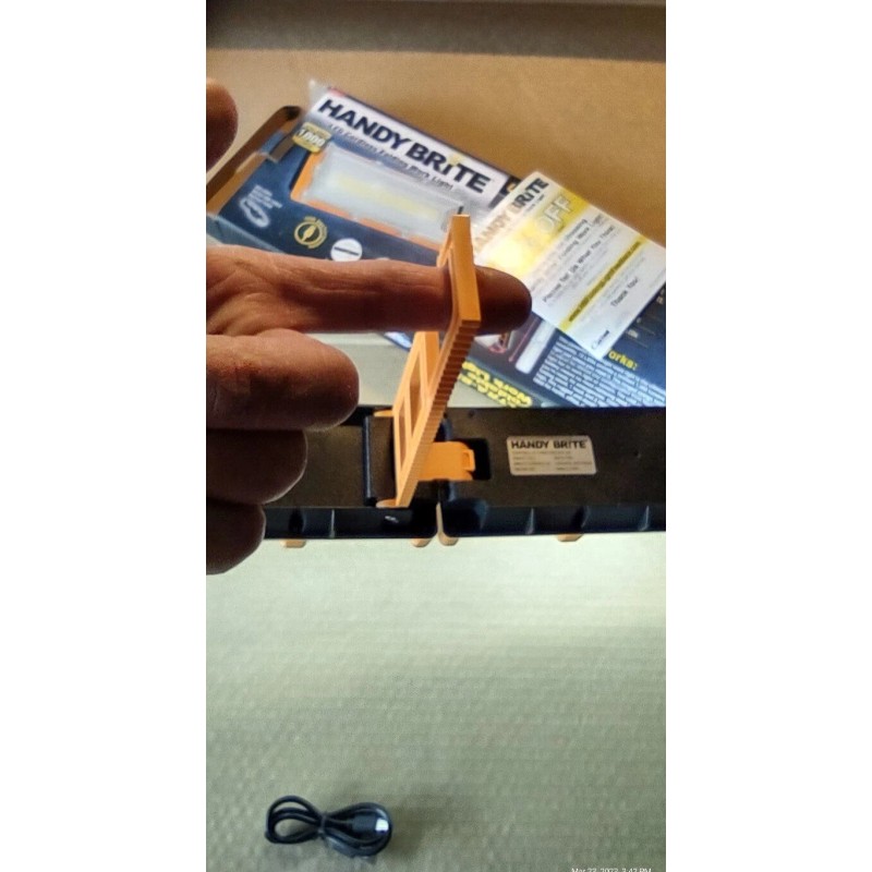 HANDY BRITE Ultra-Bright LED Foldable Work Light 1000 Lumens USB