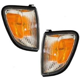 Parts N Go 1997-2000 Tacoma Corner Marker Light Set Front Driver & Passenger Side Left Right Hand - 8162004060 TO2520154