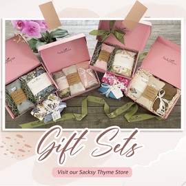 SacksyThyme Microwaveable Heating Pad - Microwave Neck and Shoulder Wrap for Moist Hot Therapy - Hot & Cold Compress for Relaxation & Stress Relief - Flaxseed - Made in USA - 22"x6", Grey