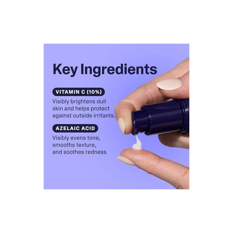 Curology Sérum Iluminador Vitamina Ácido Azelaico Unifica Visiblemente Tono Piel