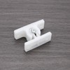 LT Easiyl 4pcs White Plastic T Shaped Door Retainer Hold