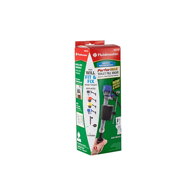 Fluidmaster Universal Toilet Fill Valve - High Performance Water Control