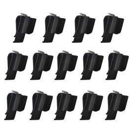 Qeunrtiy 20Pcs Golf Club Storage Clip Plastic Golf Putter Clip Organizer Ball Protect Clubs Golf Accessories for Golfers Black