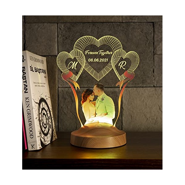 Geschenkelampe Gift lamp photo gift customizable with your own photo
