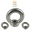 Ring Nuts M6 Stainless Steel A2 V2A VA Rust-Proof Set