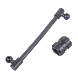 FSDSHGKDG Ergonomic 17mm Ball Head Extension Arm For Dashboard Car Vent Phone Mounts Adjustable Angled Flexible Mounting