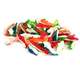 Vidal Gummy Gummi Bulk Candy 4.4 Pound Bags (Assorted Sharks)