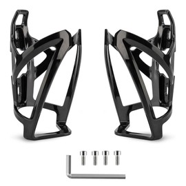 TUIORAN Bottle Holder Bicycle Drink Holder Set (2-Pack) Made of High-Strength Unbreakable PC Plastic Water Bottle Holder Bottle Holder Includes Screws and Installation Tool