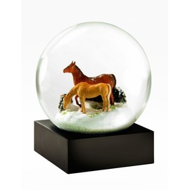 CoolSnowGlobes Snow Globe (Horses)