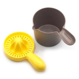 Ｂｅｓｇａ Manual Lemon Squeezer Juice Extractor Multifunction with Handle Kitchen Gadgets Hand Pressed Juicer Juice Press for Outdoor