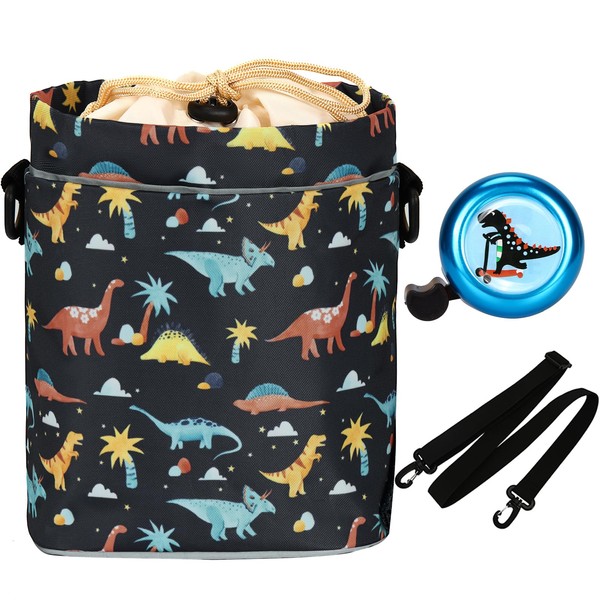 LOCAL LION Kids Bike Handlebar Bag, Bike Basket Front with