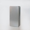 Angoily Rectangular Empty Tin Container With Lid - Tinplate Storage