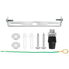 TOP-VIGOR 1Set Light Fixture Ceiling Bracket, 105x18x16mm Ceiling Light Plate Kit, Pendant Light Lighting Fixture Mounting Bracket Hardware for Chandelier Lighting Home Office