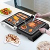 CHEFJOY Panini Grill Press Sandwich Maker, 3 In 1 Sandwich