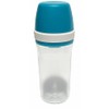 Tupperware 12 oz Clear Shaker Dispenser with Blue Cap