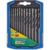 wolfcraft HSS Metal Drill Bit Set, 13 Pcs., Ground I