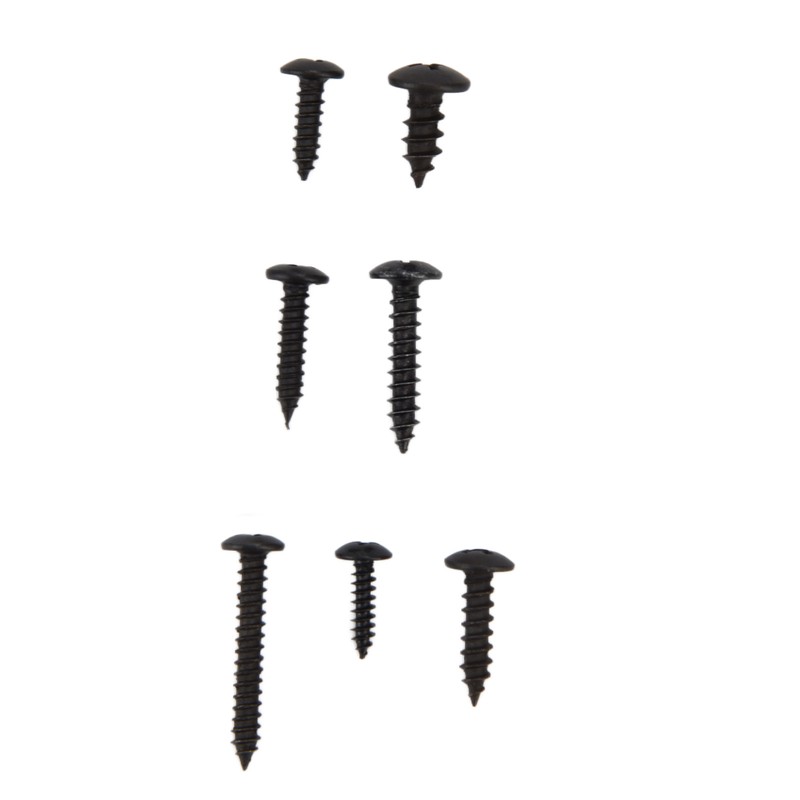 300Pcs Truss Head Self Tapping Screws Cross Carbon Steel Screw