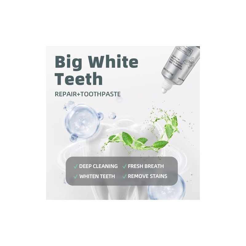 10% Nano-Hydroxyapatite Toothpaste for Sensitive Teeth: Fluoride-Free, Whitening, and Enamel