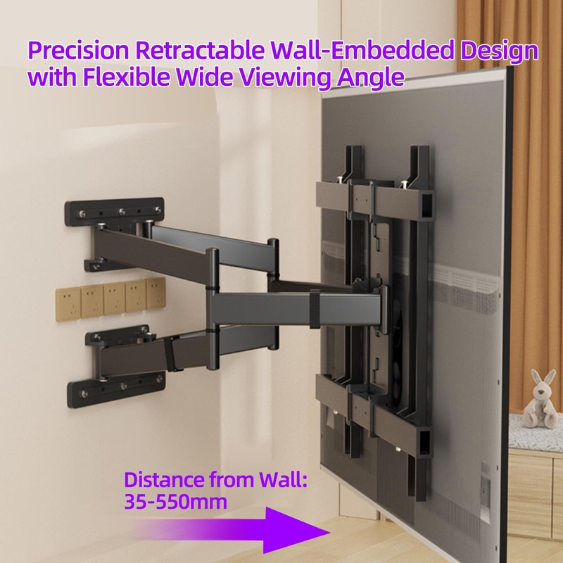 Corner TV Wall Mount for 65 75 77 85 86