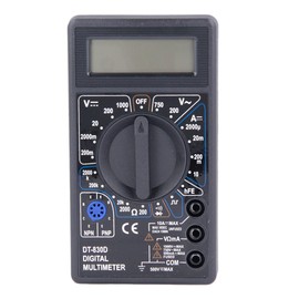 Multifunction Digital Multimeter Model DT-830D LCD Tester